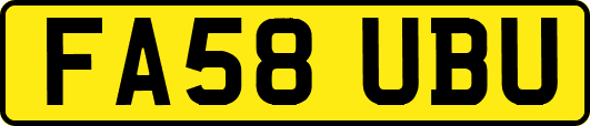 FA58UBU