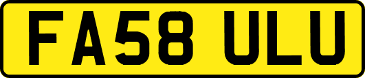 FA58ULU