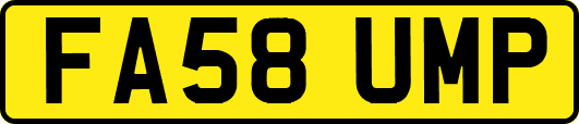 FA58UMP