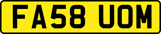 FA58UOM