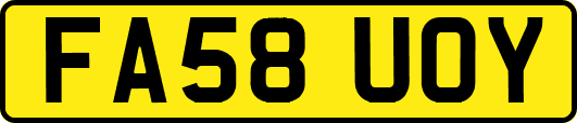 FA58UOY