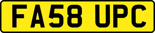 FA58UPC
