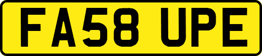 FA58UPE