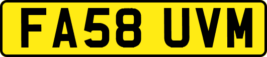 FA58UVM