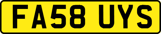 FA58UYS