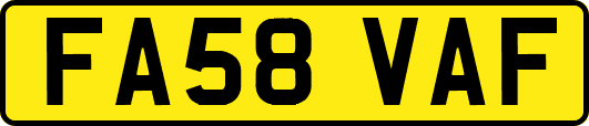 FA58VAF