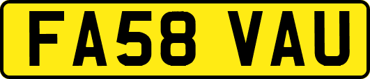 FA58VAU
