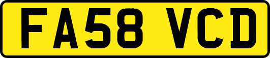 FA58VCD