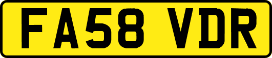 FA58VDR