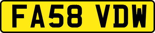 FA58VDW