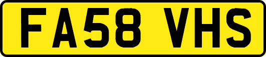 FA58VHS