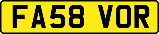 FA58VOR