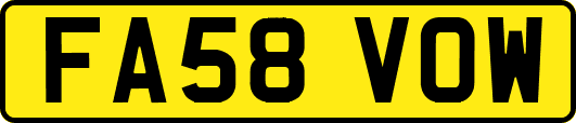 FA58VOW