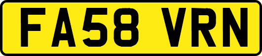 FA58VRN