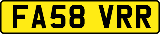 FA58VRR