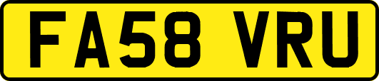 FA58VRU