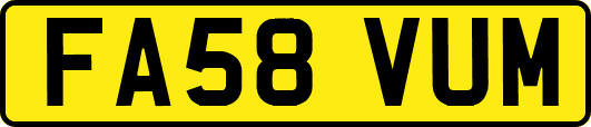 FA58VUM