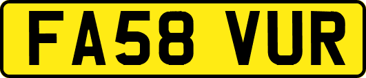FA58VUR