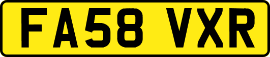 FA58VXR