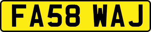 FA58WAJ