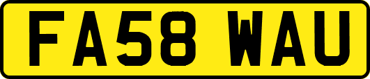 FA58WAU