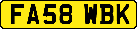 FA58WBK
