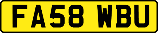 FA58WBU