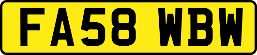 FA58WBW
