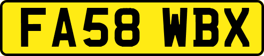 FA58WBX