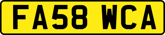 FA58WCA