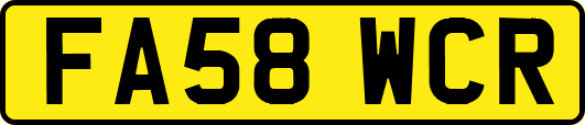 FA58WCR