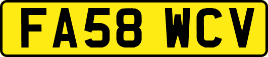 FA58WCV