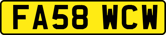 FA58WCW