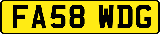 FA58WDG