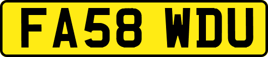 FA58WDU