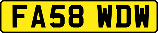 FA58WDW