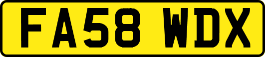FA58WDX