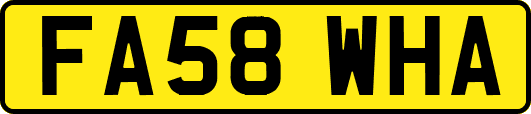 FA58WHA