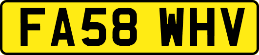 FA58WHV