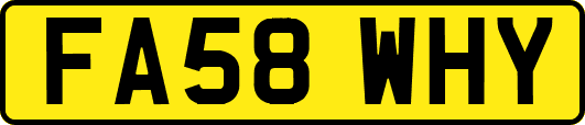 FA58WHY