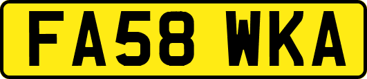 FA58WKA