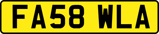 FA58WLA