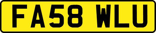 FA58WLU