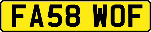 FA58WOF