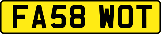 FA58WOT