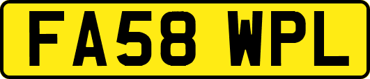 FA58WPL