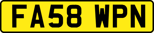 FA58WPN