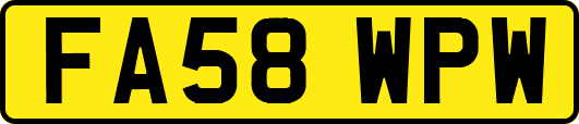 FA58WPW