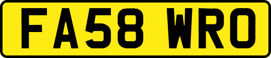 FA58WRO