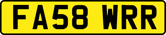 FA58WRR